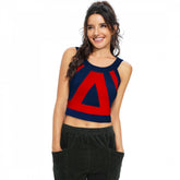 Generic Women's 95% Polyester 5% Spandex Western Wear Tops (Red)