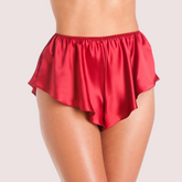 Opulent Silk Satin French Knickers