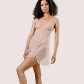 Midnight Enchanté Lace Chemise – Plus Size