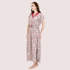 Luxurious Satin Maxi Sleepwear for Women