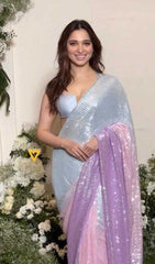 Ksa Georgette KESH419 Tamannaa.2 Sarees Bollywood Collections Wholesale Georgette Sarees Embroidered Sarees Tamanna Bhatia Collections Manufacturer