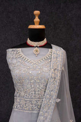 Ksa Japan Sartin KESH504 8398 Gowns Wholesale Fancy Gowns Embroidery Gowns Party Wear Gowns Sequin Gowns Manufacturer