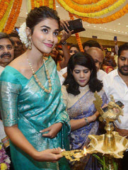 Ksa Lichi Silk KESH551 068 Silk Sarees Bollywood Collections Wholesale Designer Silk Sarees Pooja Hedge Manufacturer