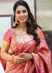 KSA Lichi Silk RIN219 1750 Sarees Wholesale Fancy Sarees Ladies Sarees Jacquard Saree Manufacturer