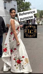 Ksa soft chinon RIN203 Nora Silk Sarees Bollywood Collections Wholesale Fancy Sarees Chiffon Sarees Manufacturer