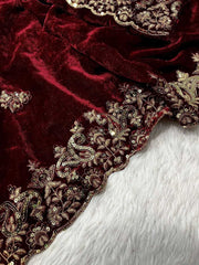 ksa Velvet KESH588 GAURI Sarees Bollywood Collections Wholesale Designer Sarees Party Wear Sarees Velvet Sarees Manufacturer