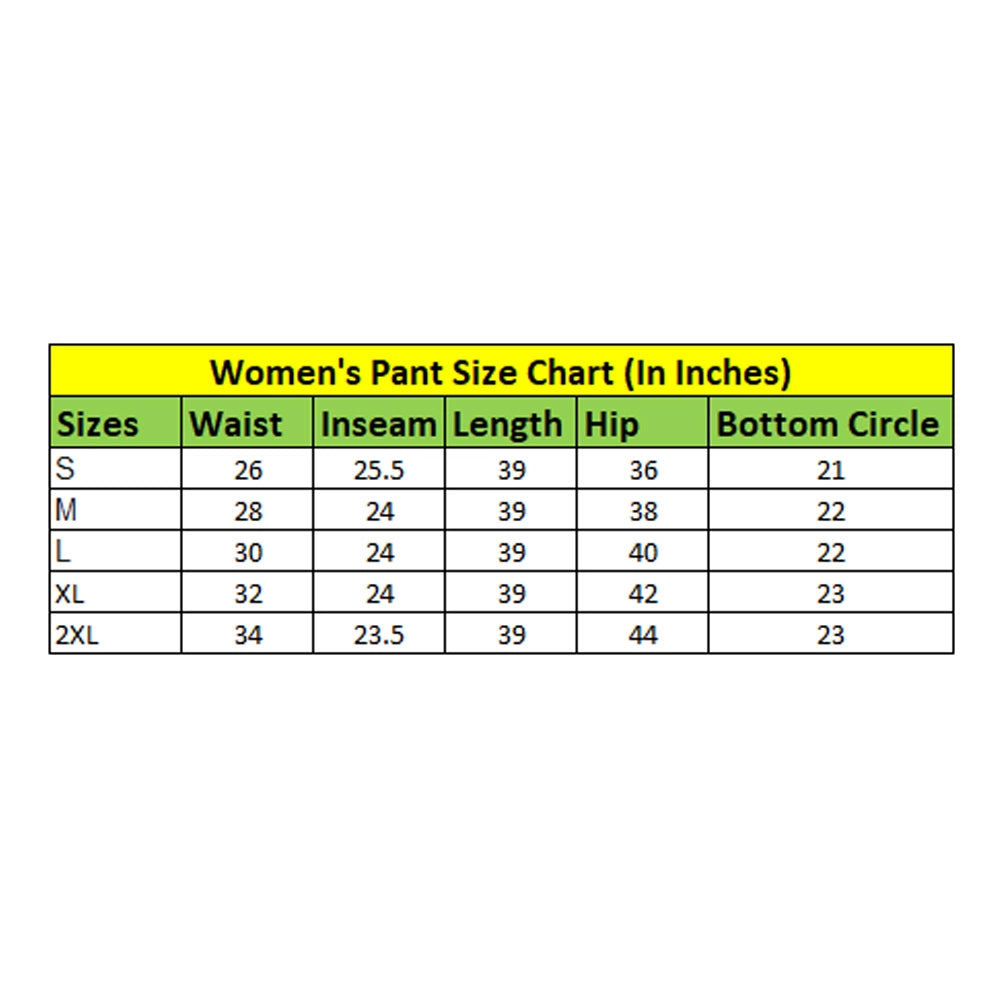 Generic Women's Polyester Solid Regular Fit Pant (Pista)