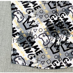 Generic Boy's Cotton Blend Printed Short Sleeve Shirt (MultiColor)