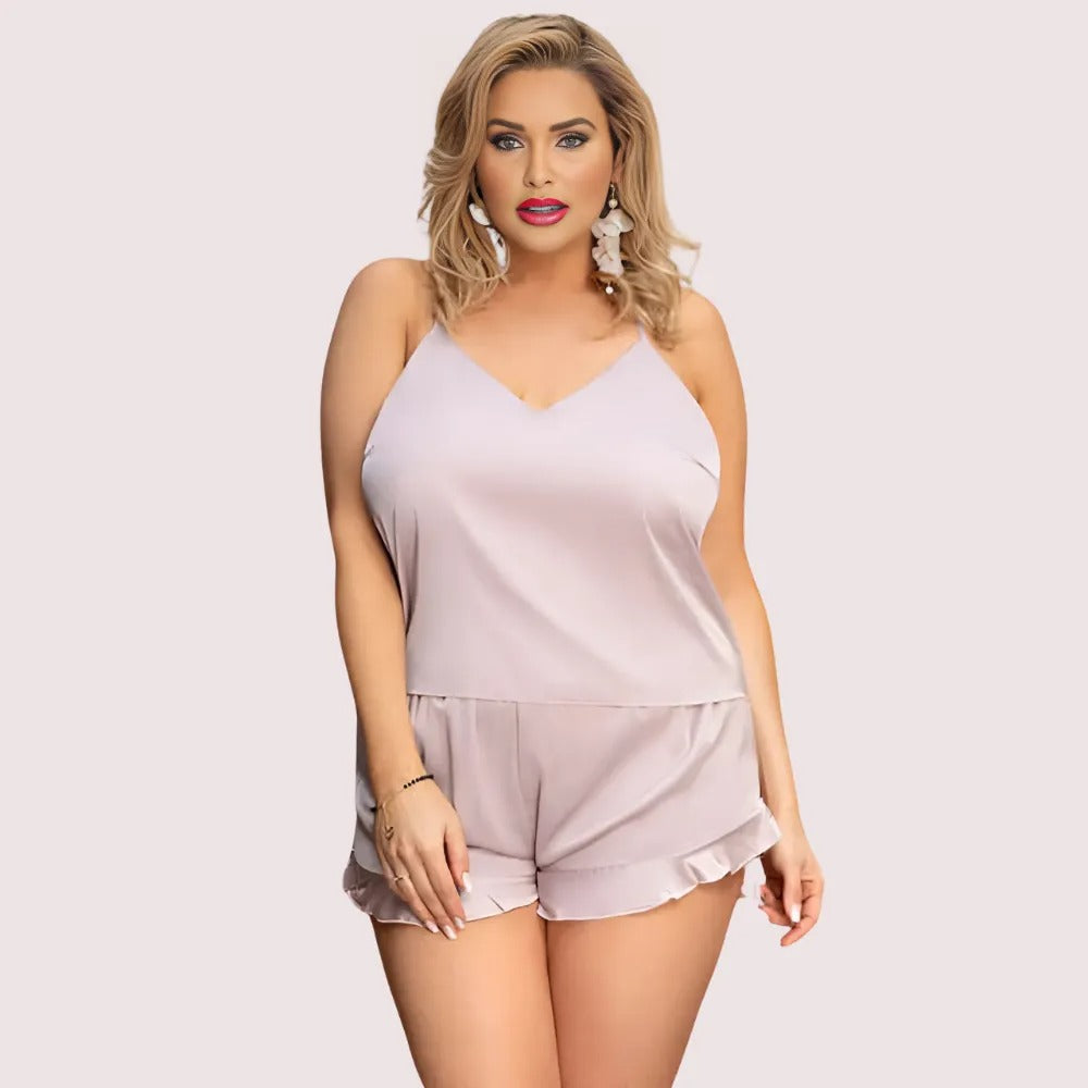 Dreamy Nights Plus Size Loungewear Set