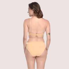 Everyday Elegance Cotton Bra Panty Set (2 pack)