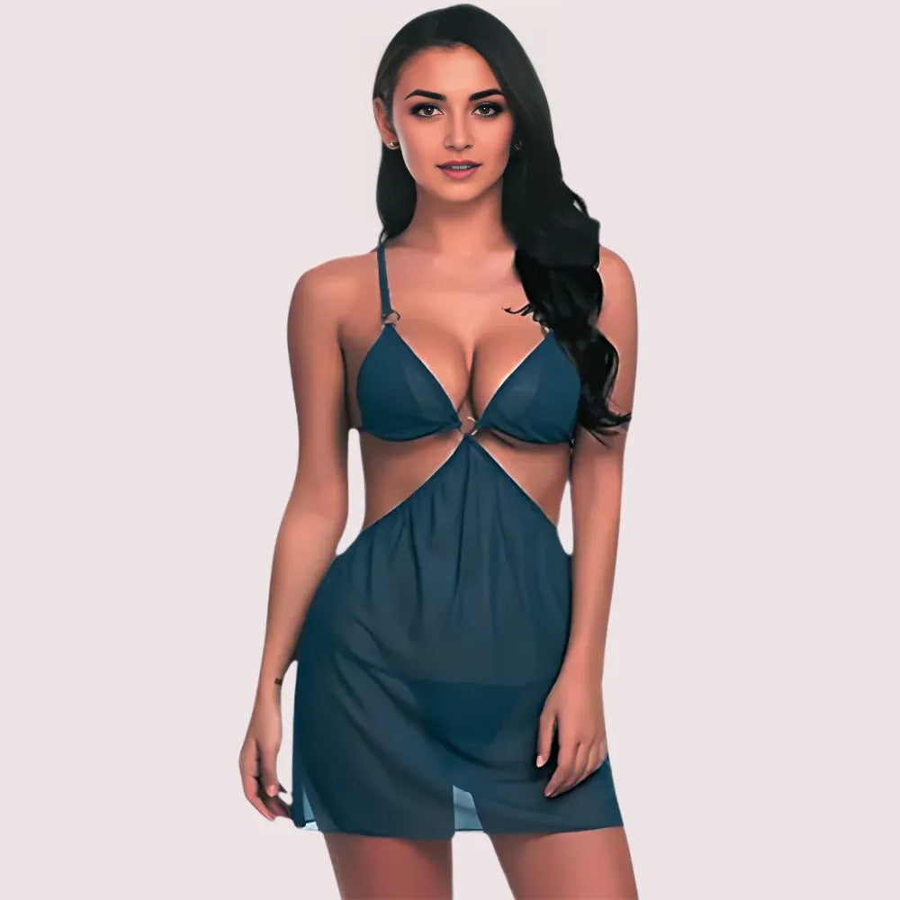 Sheer Babydoll Nightdress for Women