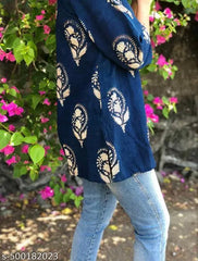Trendy Fashionable block print Kurtis