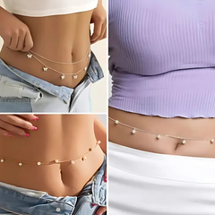 Sensuelle Midnight Trilogy Waist Chain Set