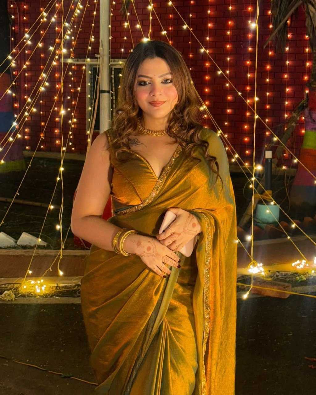 Ksa Chiffon RIN132 KT 173 Sarees Wholesale Designer Sarees Party Wear Sarees Zari Border Sarees Manufacturer