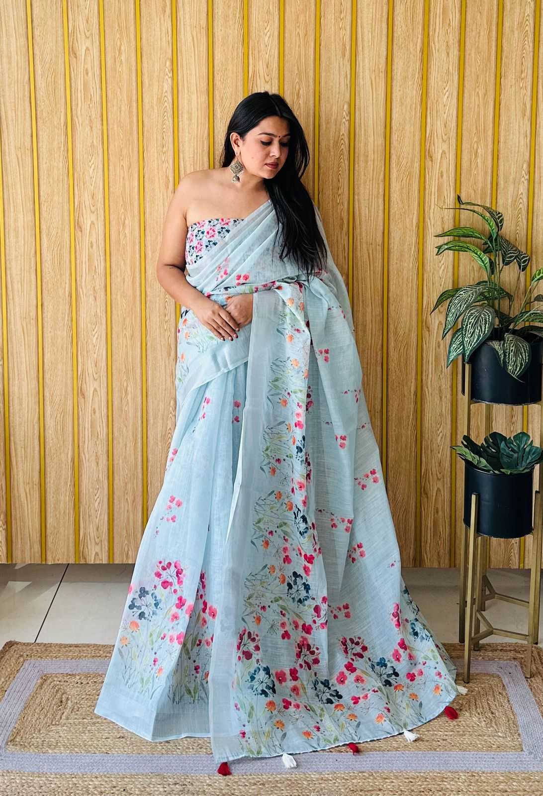 KSA Cotton RIN183 RITIKA Sarees Wholesale Fancy Sarees Printed Sarees Manufacturer