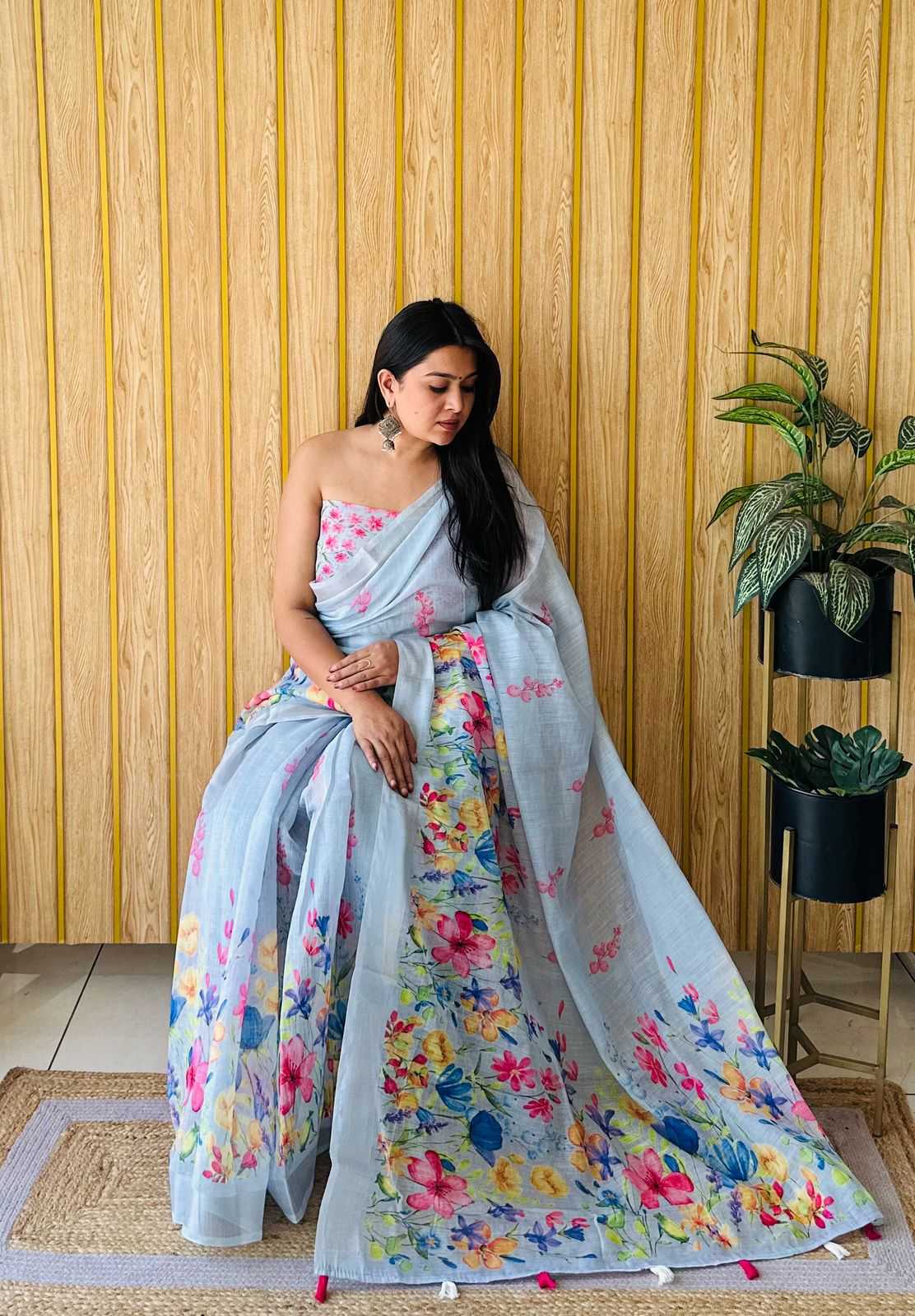 KSA Cotton RIN183 RITIKA Sarees Wholesale Fancy Sarees Printed Sarees Manufacturer