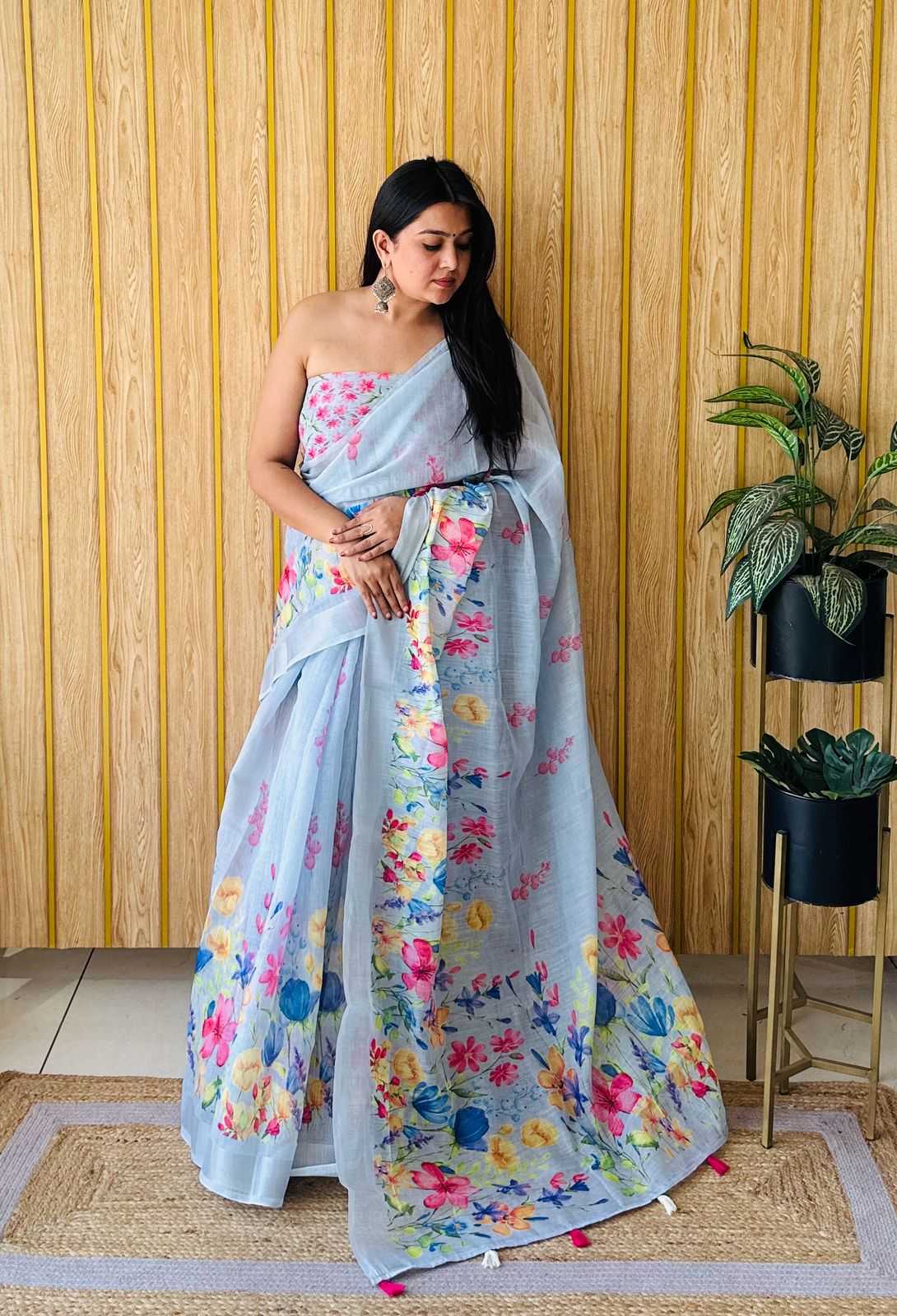 KSA Cotton RIN183 RITIKA Sarees Wholesale Fancy Sarees Printed Sarees Manufacturer