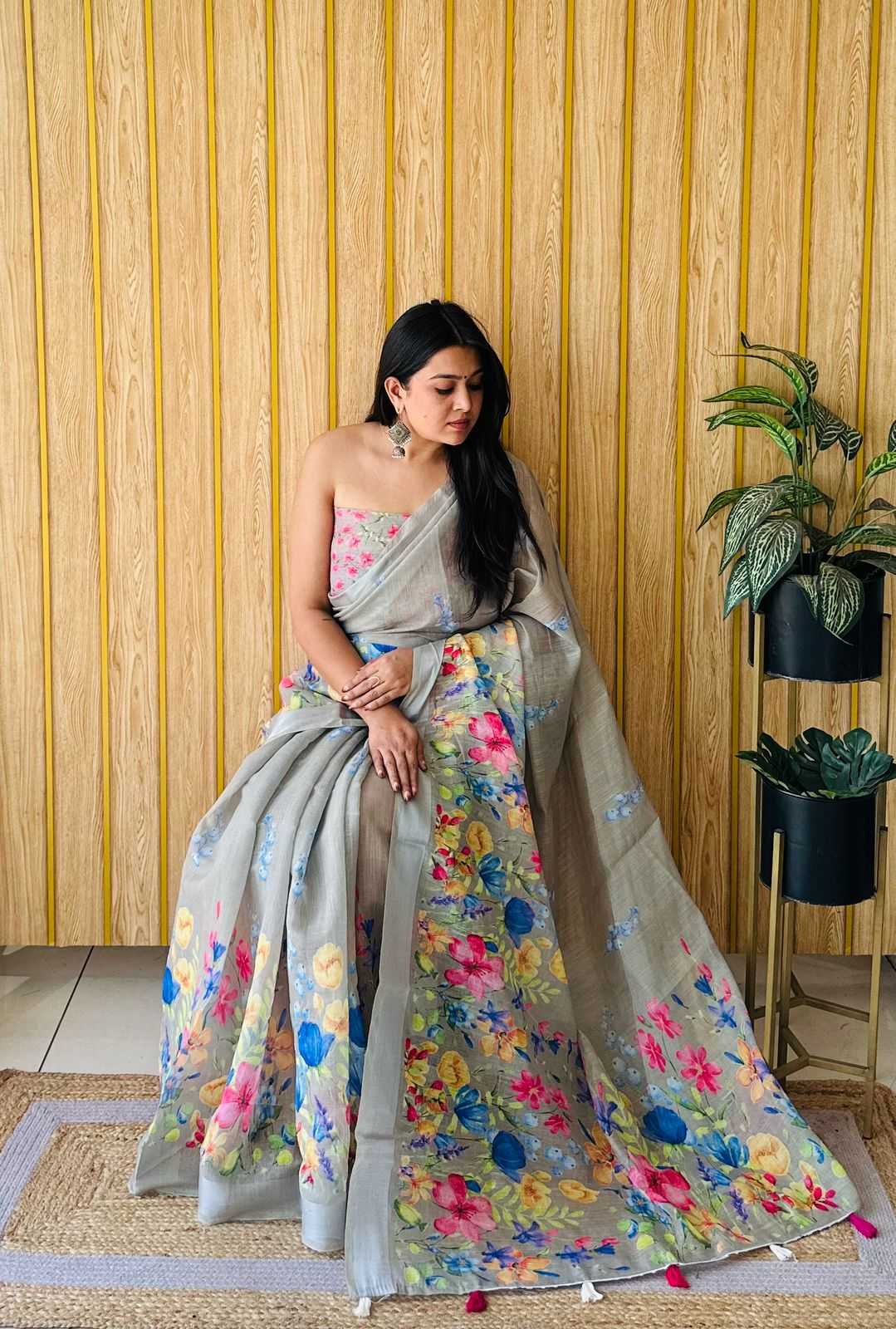 KSA Cotton RIN183 RITIKA Sarees Wholesale Fancy Sarees Printed Sarees Manufacturer