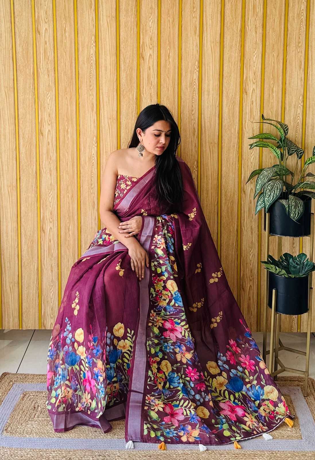 KSA Cotton RIN183 RITIKA Sarees Wholesale Fancy Sarees Printed Sarees Manufacturer