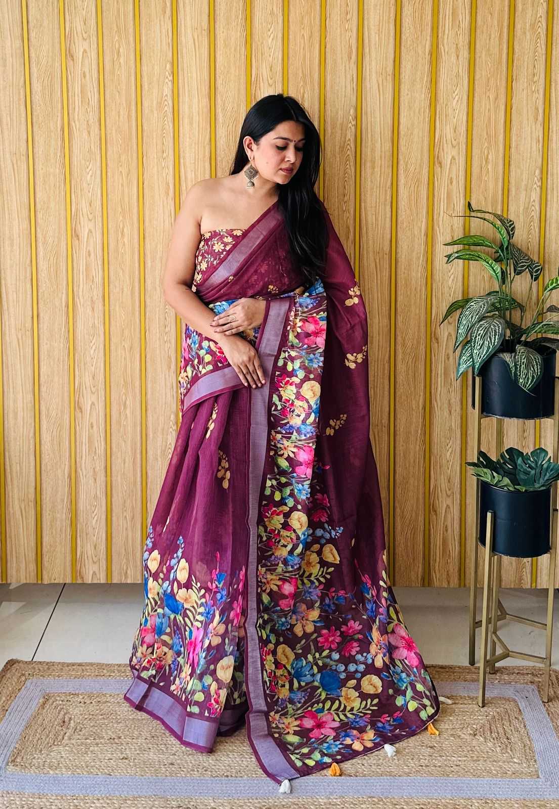 KSA Cotton RIN183 RITIKA Sarees Wholesale Fancy Sarees Printed Sarees Manufacturer