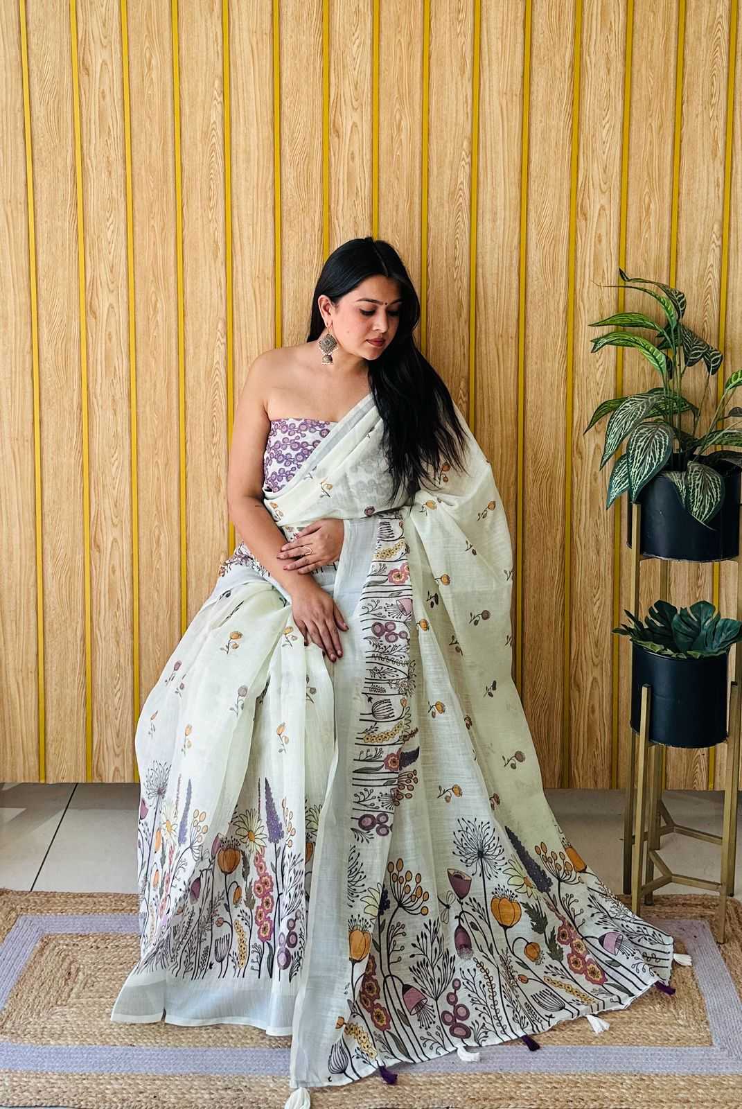 KSA Cotton RIN183 RITIKA Sarees Wholesale Fancy Sarees Printed Sarees Manufacturer