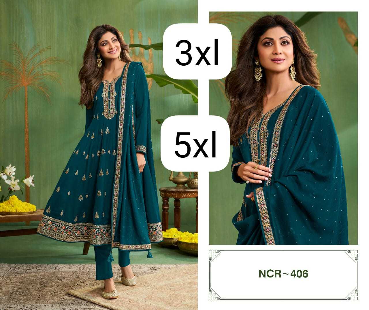 ksa Fancy KESH530 shilpa Suits & Dresses Bollywood Collections Plus Size Collections Wholesale Ladies Suits Embroidery Suits Anarkali Suits Shilpa Shetty Sarees Manufacturer