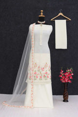 Ksa Faux Georgette RIN131 1043 Suits & Dresses Wedding Collections Bollywood Collections Wholesale Sharara Salwar Suits Georgette Suit Malaika Arora Sarees Manufacturer