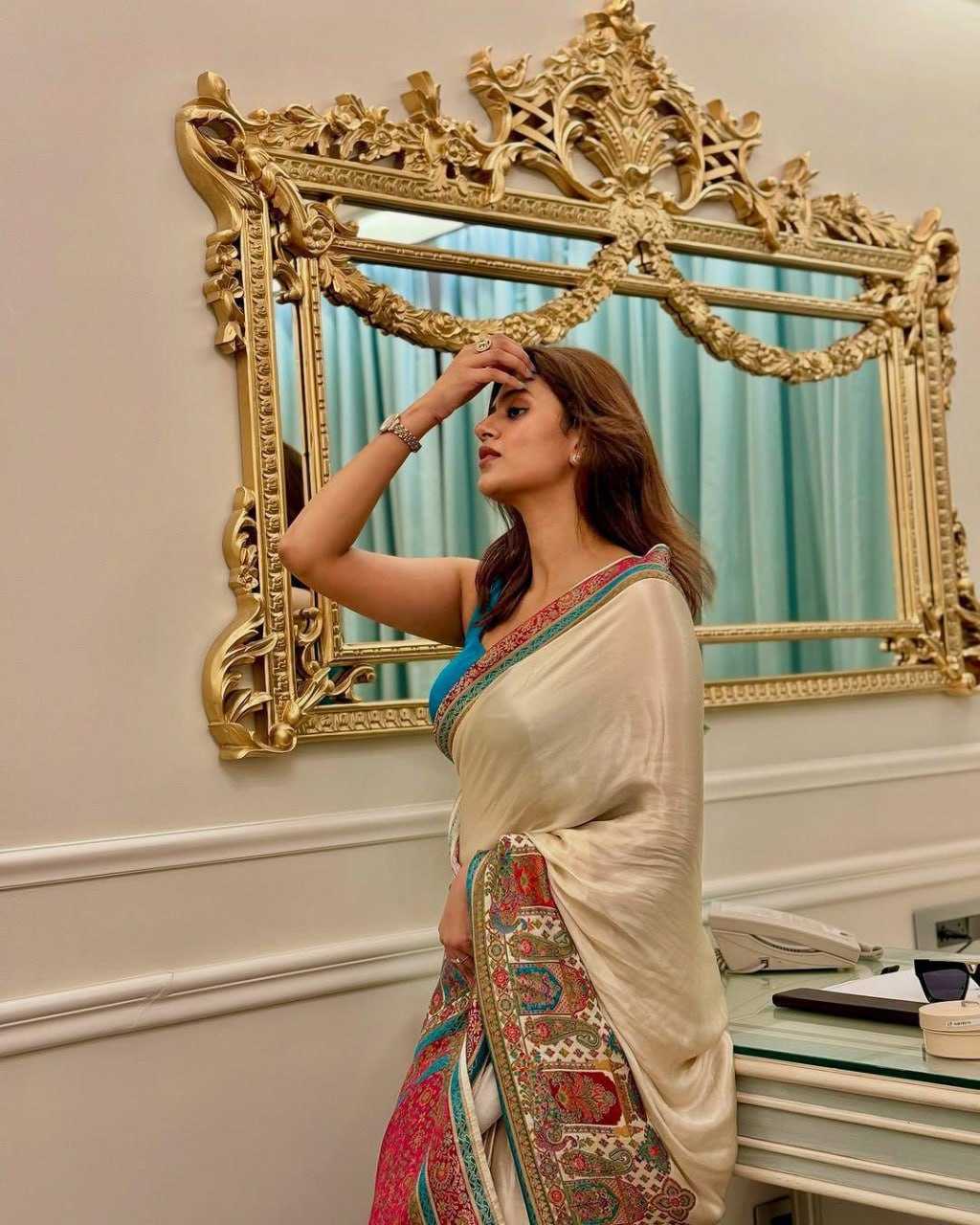 ksa Gajji Silk RIN207 2247 Sarees Silk Sarees Bollywood Collections Wholesale Ajrakh Sarees Gajji Modal Sarees Crepe Silk Saree Manufacturer