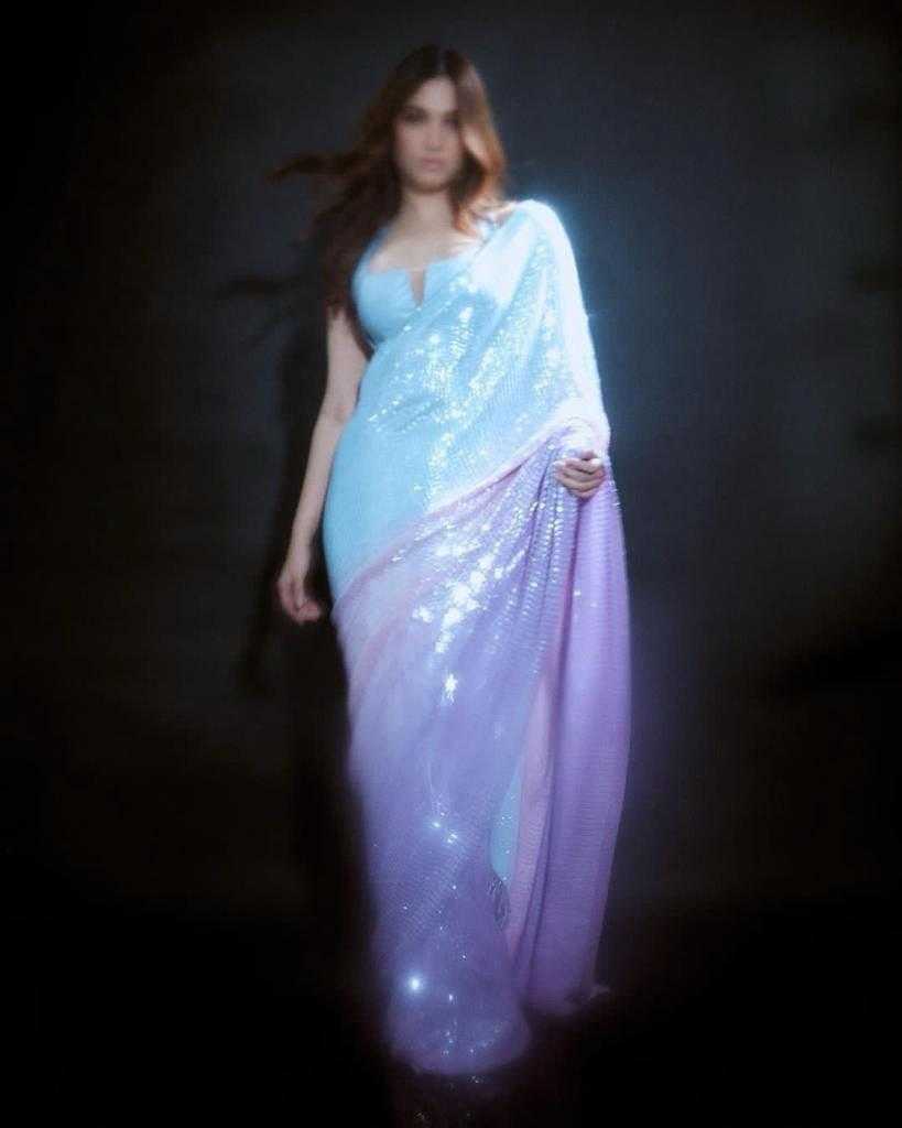 Ksa Georgette KESH419 Tamannaa.2 Sarees Bollywood Collections Wholesale Georgette Sarees Embroidered Sarees Tamanna Bhatia Collections Manufacturer