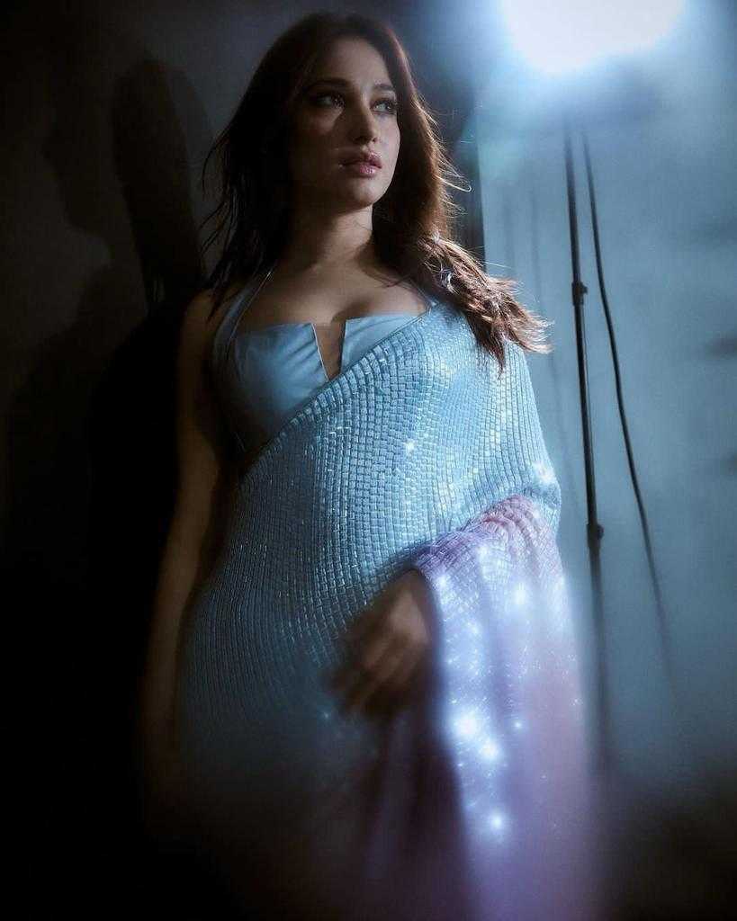 Ksa Georgette KESH419 Tamannaa.2 Sarees Bollywood Collections Wholesale Georgette Sarees Embroidered Sarees Tamanna Bhatia Collections Manufacturer