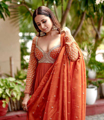 ksa Georgette KESH492 208 Gowns Bollywood Collections Wholesale Embroidery Gowns Parineeti Chopra Sarees Sargun Mehta Collection Manufacturer