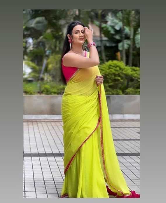 KSA Georgette KESH577 120 Sarees Festive Collections Wholesale Georgette Sarees Lace Border Sarees Sarees With Blouse Manufacturer