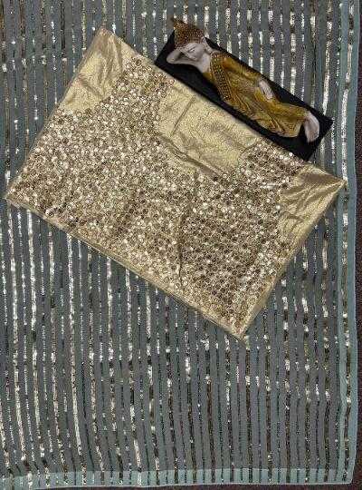 ksa Georgette RIN134 0249 Sarees Bollywood Collections Wholesale Party Wear Sarees Sequins Work Saree Karishma Tanna Manufacturer