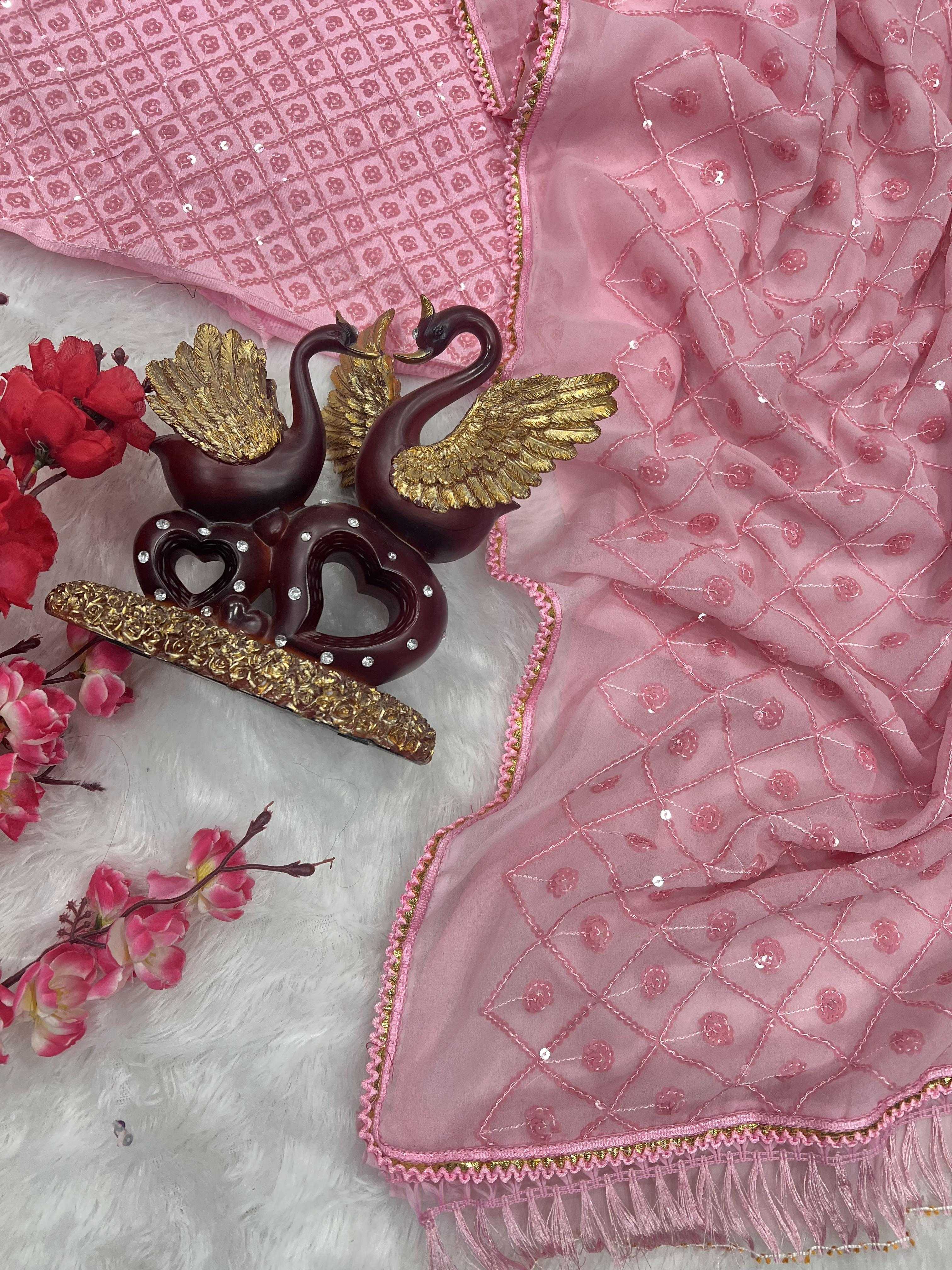 Ksa Georgette RIN151 5210 Bollywood Collections Wholesale Madhuri Dixit Sarees Manufacturer