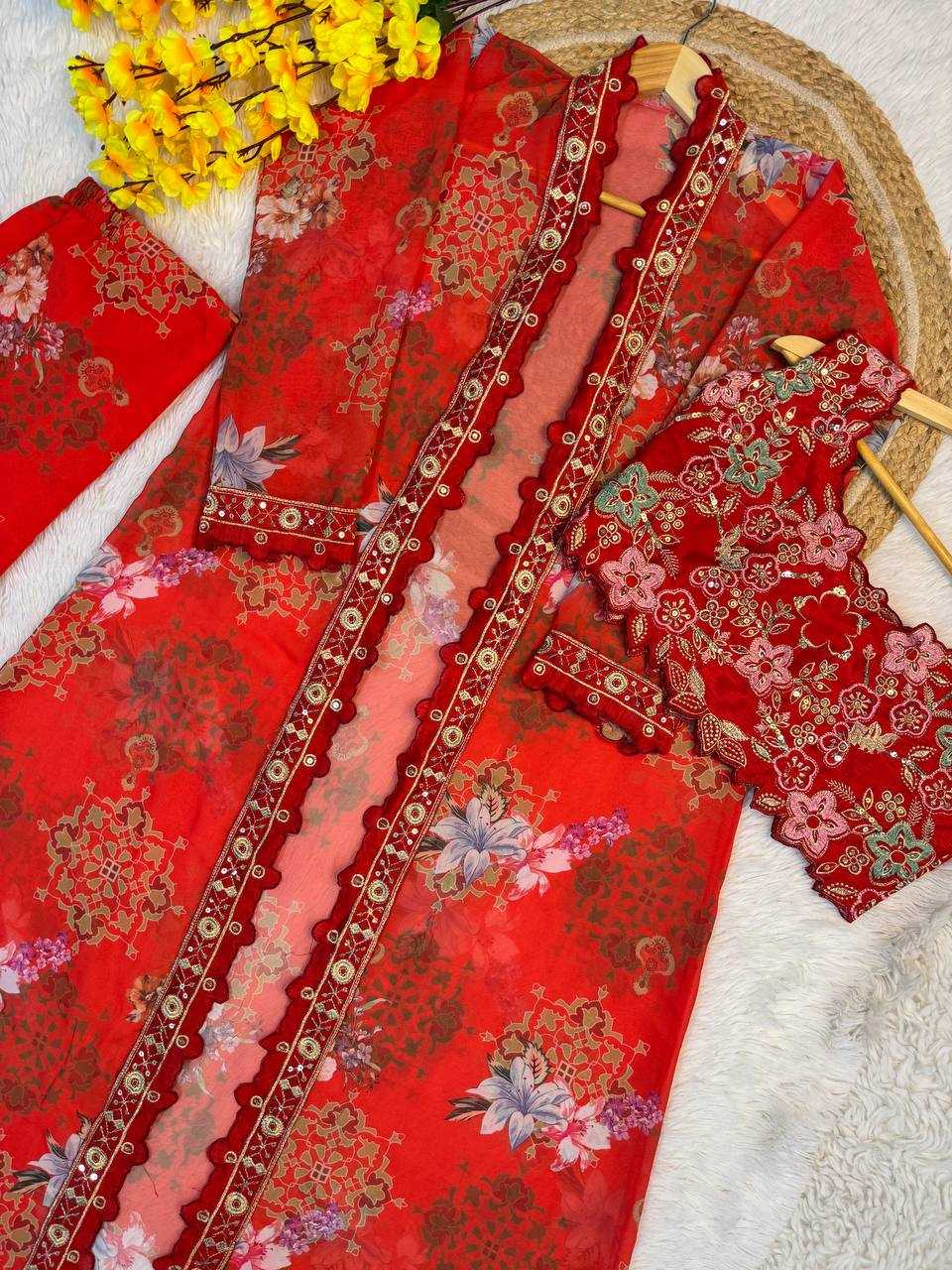 Ksa Georgette RIN189 1198 Suits & Dresses Bollywood Collections Wholesale Georgette Suit Wedding Suits MRUNAL THAKUR Manufacturer