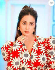 KSA Heavy Crepe KESH559 446 Suits & Dresses Western Wears Bollywood Collections Wholesale Midi Dresses Printed Dresses Hina Khan Collections Manufacturer