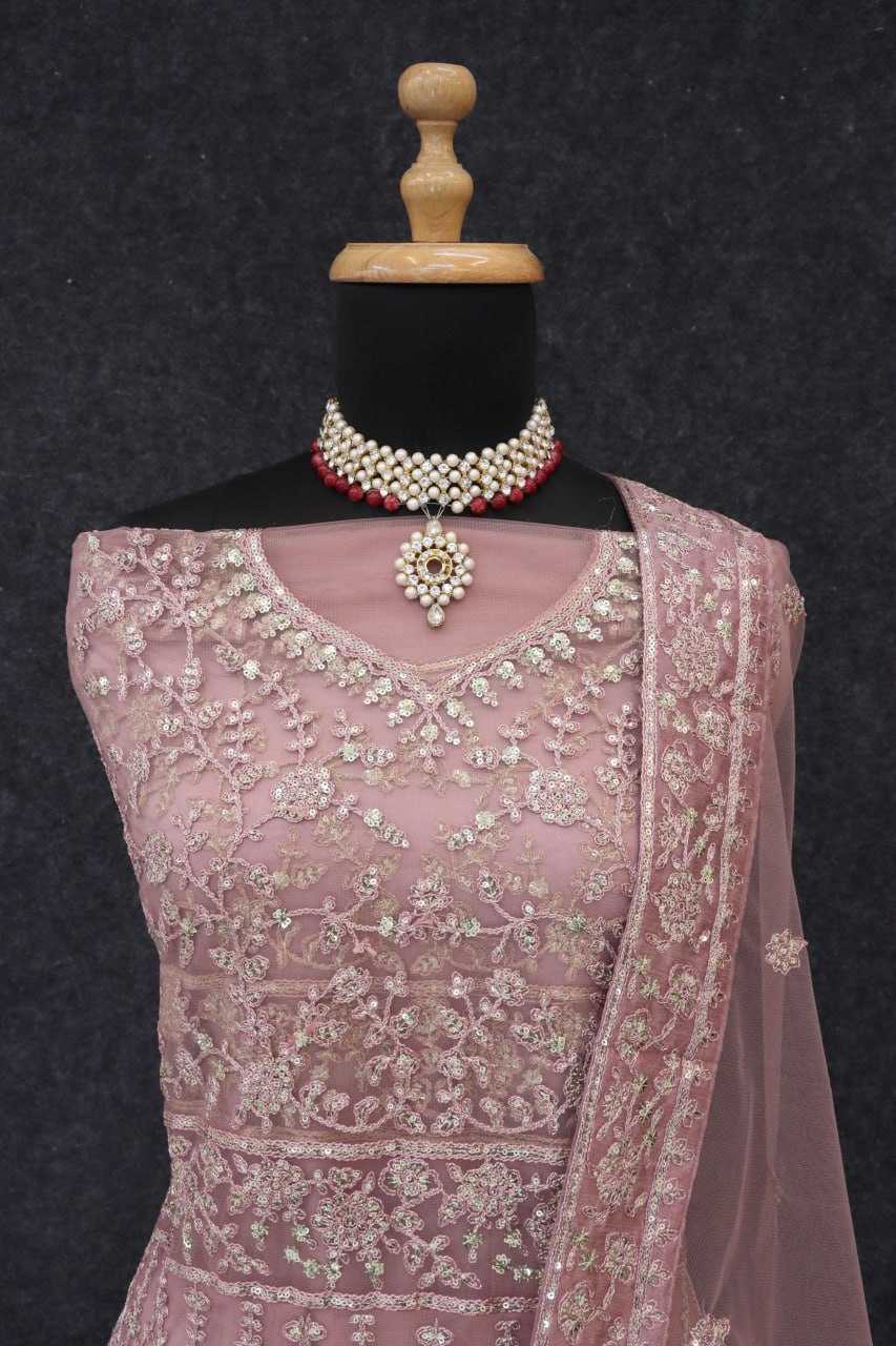 Ksa Japan Sartin KESH504 8398 Gowns Wholesale Fancy Gowns Embroidery Gowns Party Wear Gowns Sequin Gowns Manufacturer