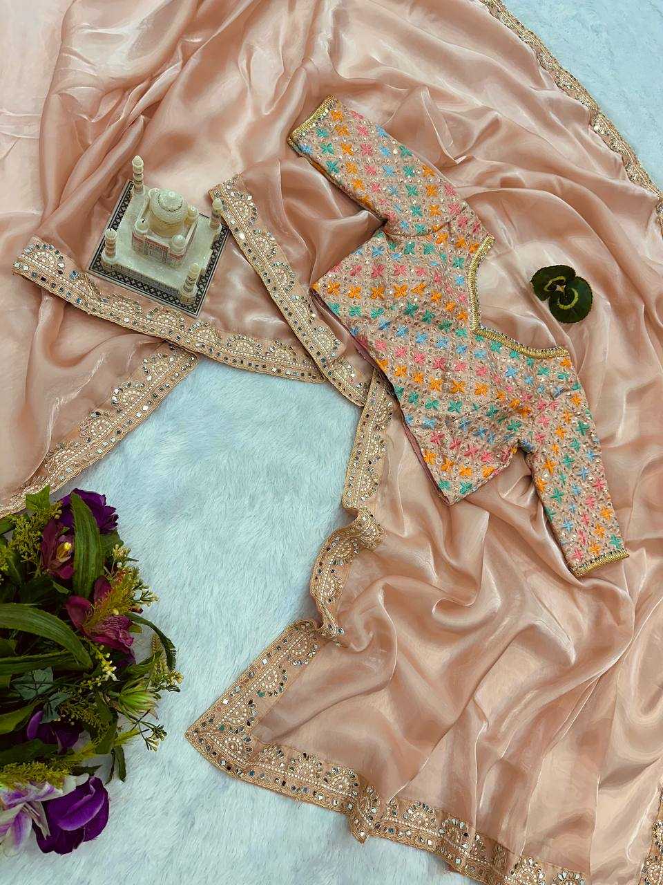 Ksa Jimmy Choo RIN215 473 Sarees Bollywood Collections Wholesale Sequence Sarees Embroidered Sarees Kota Doria Sarees SHRADDHA ARYA Manufacturer