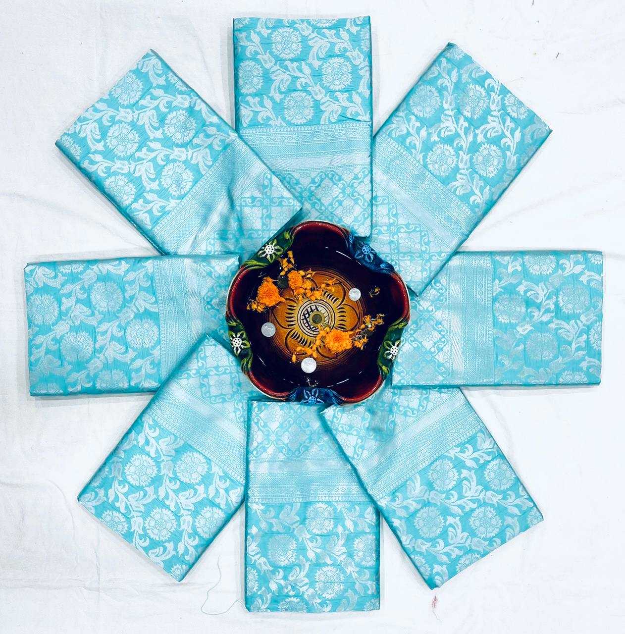 Ksa Lichi Silk KESH551 068 Silk Sarees Bollywood Collections Wholesale Designer Silk Sarees Pooja Hedge Manufacturer