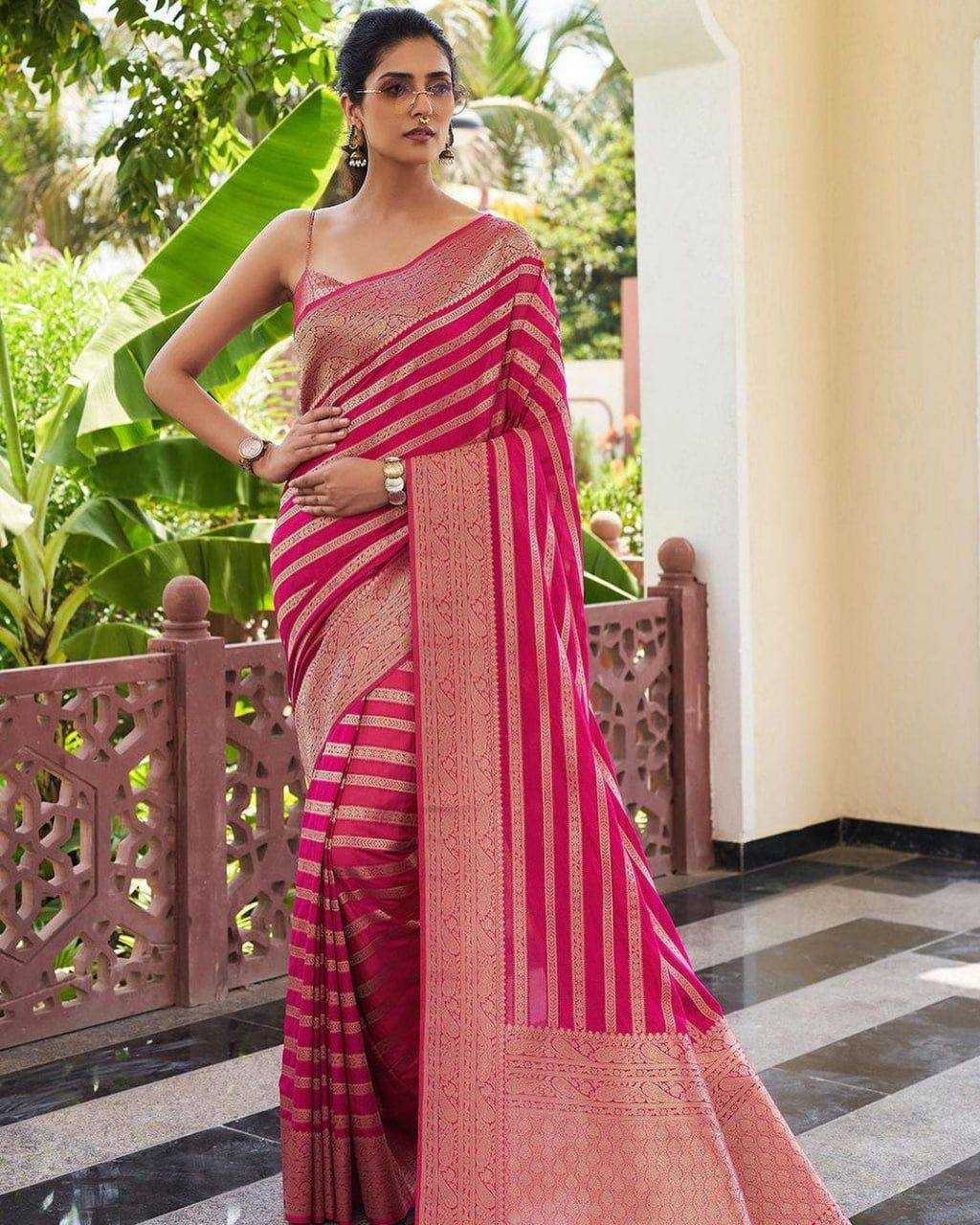 KSA Lichi Silk RIN216 232 Silk Sarees Wholesale Designer Silk Sarees Silk Sarees For Weddings Fancy Printed Silk Sarees Manufacturer