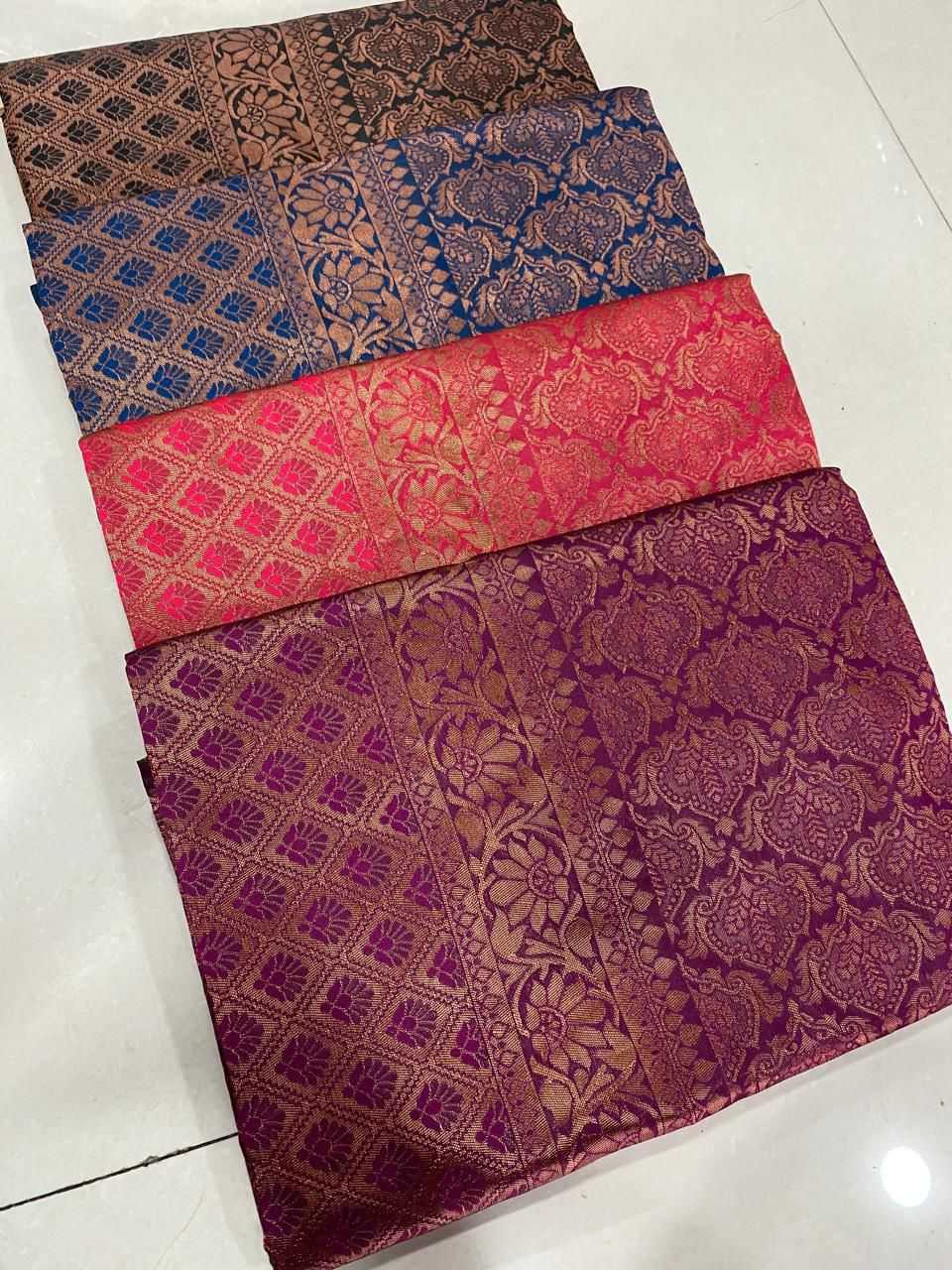 kSA Lichi Silk KESH577 CM-915 Sarees Bollywood Collections Festive Collections Wholesale Jacquard Saree Silk Sarees Pooja Hedge Manufacturer