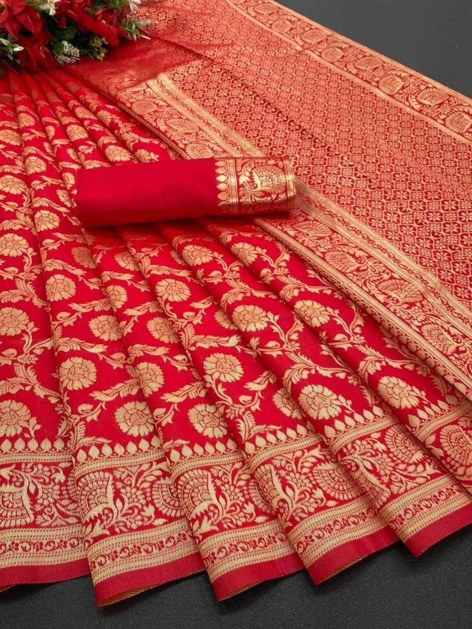 ksa Lichi Silk RIN219 1070 Sarees Wholesale Jacquard Saree Zari Border Sarees Lightweight Sarees Manufacturer