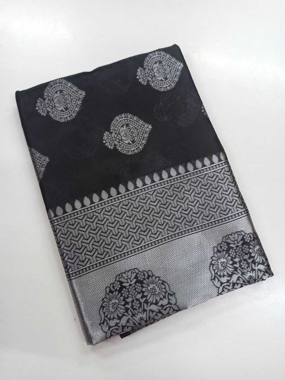 Ksa Lichi Silk RIN219 1610 Sarees Wholesale Fancy Sarees Ladies Sarees Jacquard Saree Manufacturer