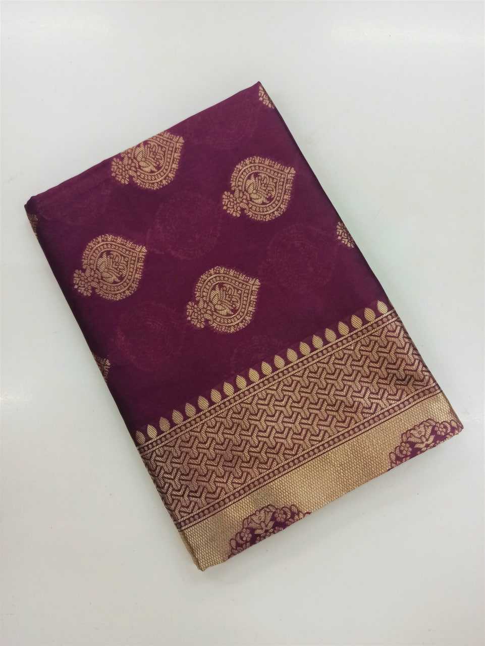 Ksa Lichi Silk RIN219 1610 Sarees Wholesale Fancy Sarees Ladies Sarees Jacquard Saree Manufacturer