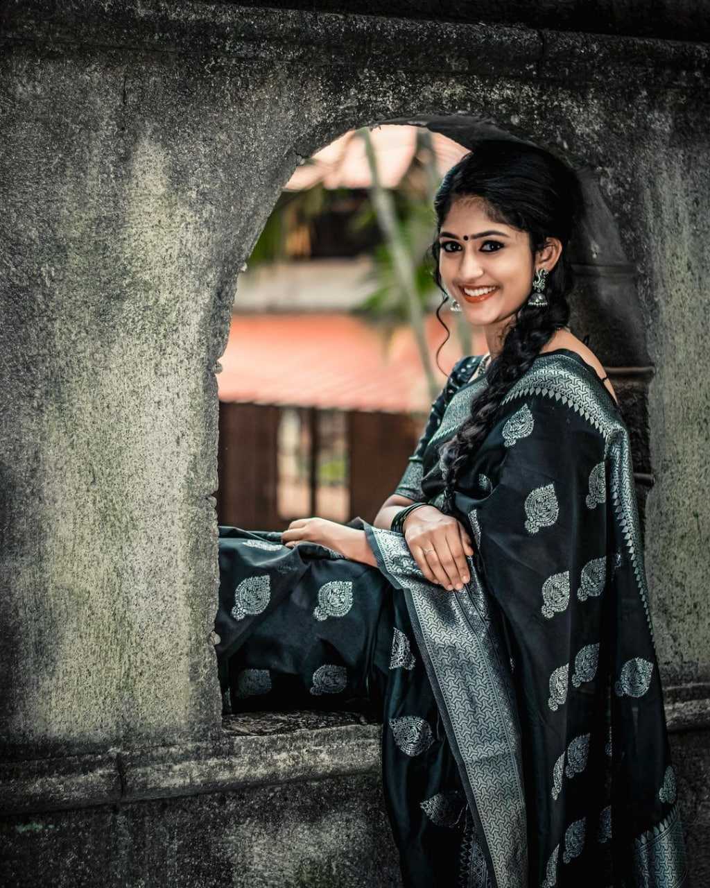 Ksa Lichi Silk RIN219 1610 Sarees Wholesale Fancy Sarees Ladies Sarees Jacquard Saree Manufacturer