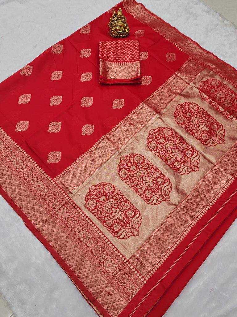 Ksa Lichi Silk RIN219 1610 Sarees Wholesale Fancy Sarees Ladies Sarees Jacquard Saree Manufacturer