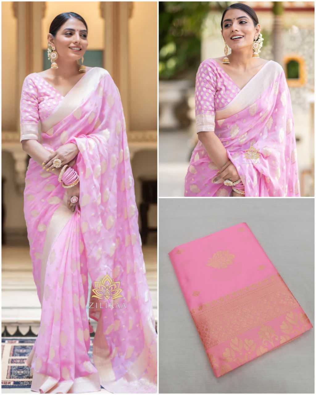 KSA Lichi Silk RIN219 1650 Silk Sarees Wholesale Banarasi Silk Sarees Art Silk Sarees Traditional Silk Sarees Manufacturer