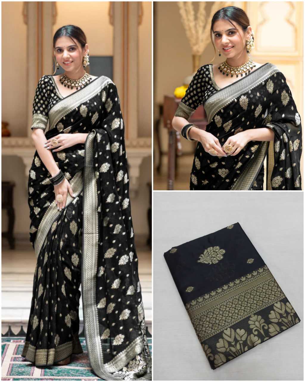 KSA Lichi Silk RIN219 1650 Silk Sarees Wholesale Banarasi Silk Sarees Art Silk Sarees Traditional Silk Sarees Manufacturer
