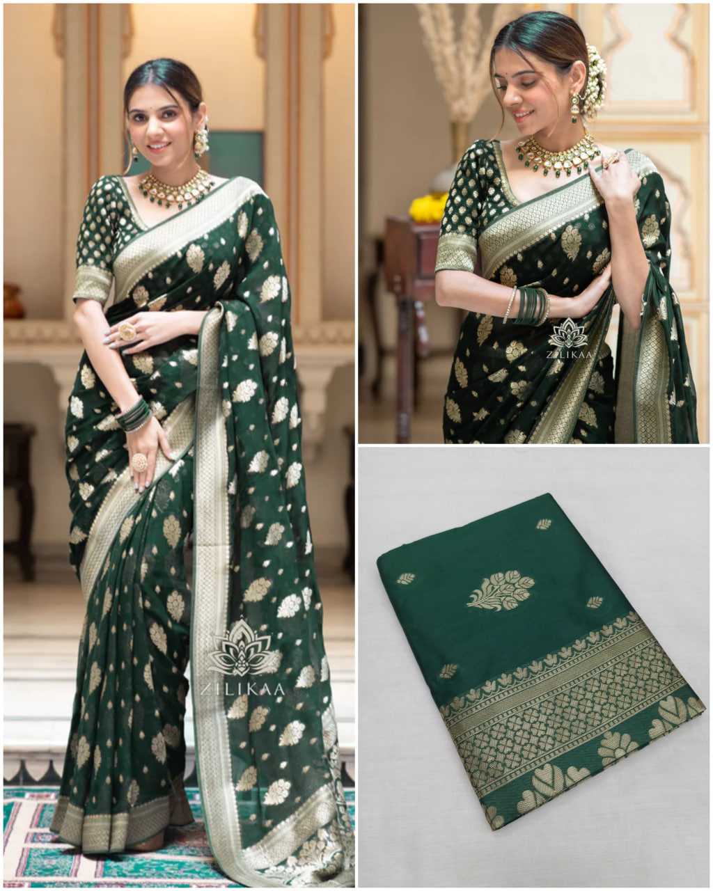 KSA Lichi Silk RIN219 1650 Silk Sarees Wholesale Banarasi Silk Sarees Art Silk Sarees Traditional Silk Sarees Manufacturer