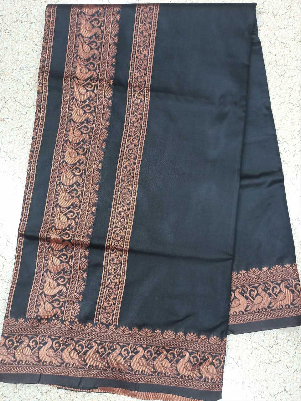 ksa Lichi Silk RIN219 83 Sarees Wholesale Ladies Sarees Plain Sarees Jacquard Saree Manufacturer
